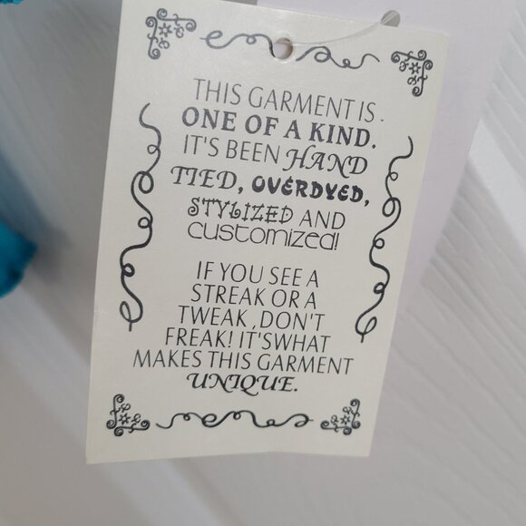 Girls Size XL(16) Knitworks Blue Long Sleeve Knit Top w/Butterfly Artwork - Picture 3 of 4